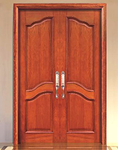 Двери с отделкой МДФ