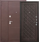 Входная дверь Гарда Ромбы Антик Венге 1200x2200