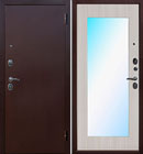 Металлическая входная дверь Царское зеркало MAXI 6 см Белый Ясень