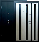 Металлическая входная дверь Эллада Беленый дуб 1100x2050