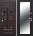 Металлическая входная дверь Сенатор Зеркало 12 см Венге