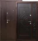Металлическая входная дверь София Венге 1100x2050