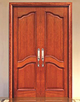Дверь с отделкой панелями МДФ
